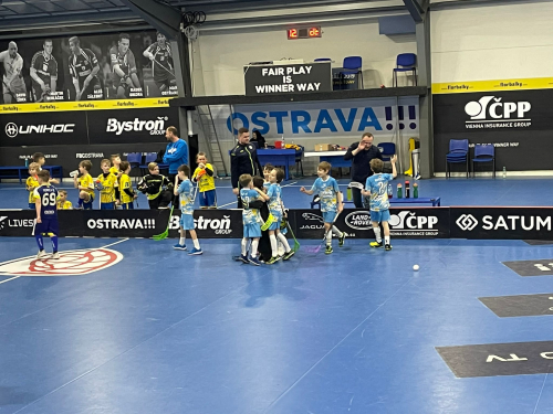 Přípravka dokonala "Zlatý hattrick" !
