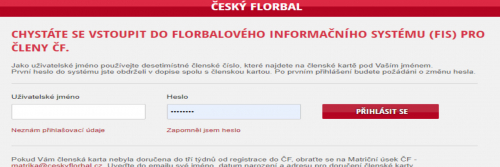Udržujte své údaje ve FISu aktuální
