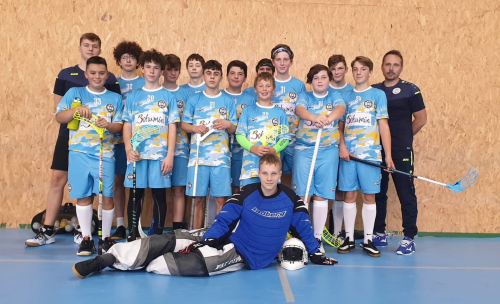 Základní část soutěže zakončili starší žáci v domácí hale.